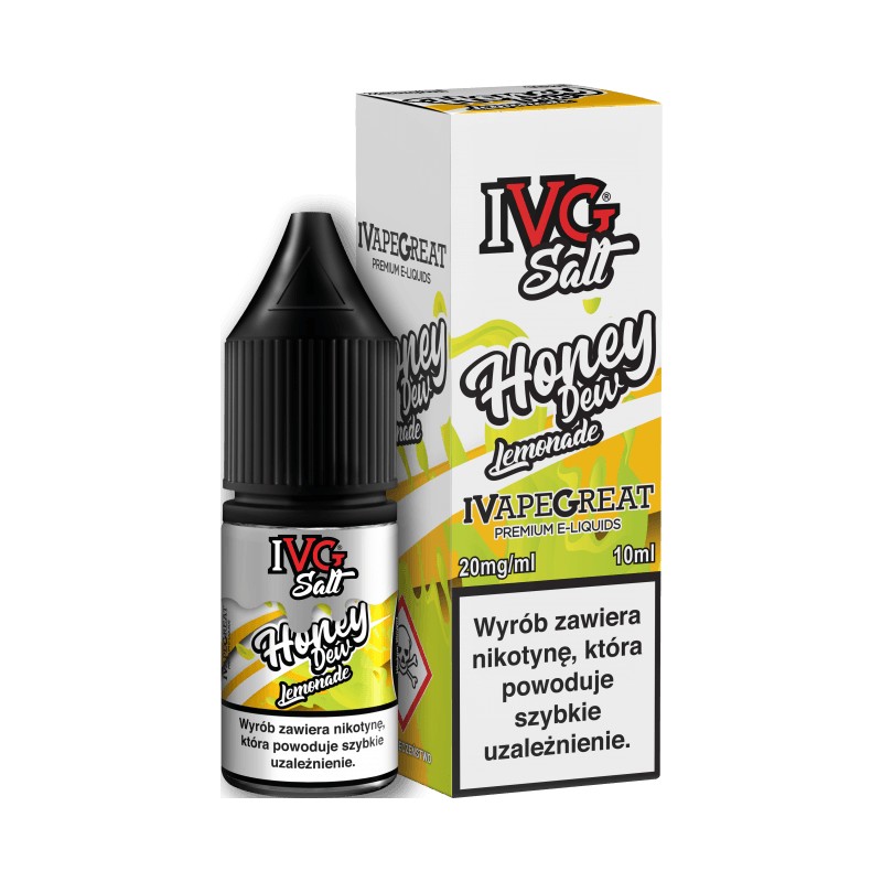 Liquid IVG Salt 20mg 10ml - HoneyDew Lemonade