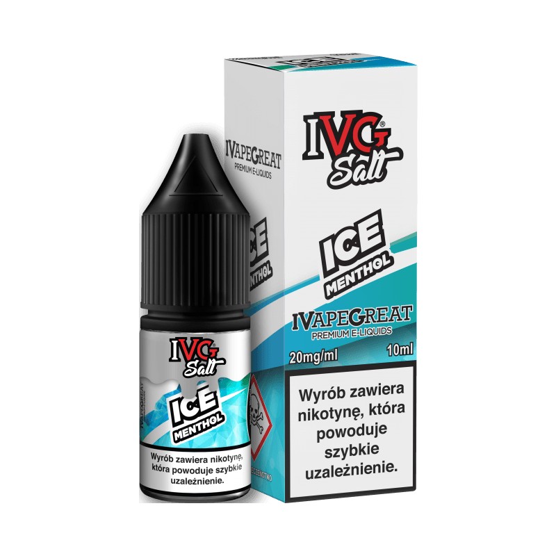 E-liquide IVG Salt - Ice Menthol 20mg 10ml | BigVape