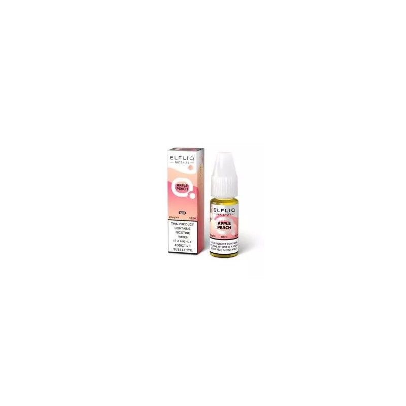 Liquid ELFBAR ELFLIQ Salt - Apple Peach 20mg 10ml