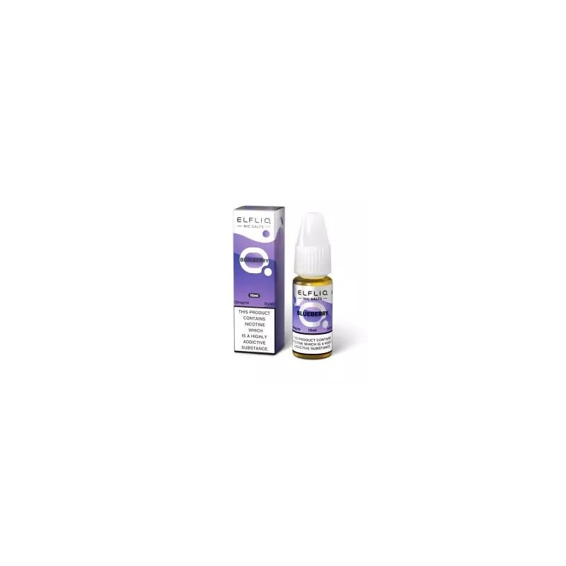 Liquid ELFBAR ELFLIQ Salt - Blueberry 20mg 10ml Liquid ELFBAR ELFLIQ Salt - Blueberry 20mg 10ml