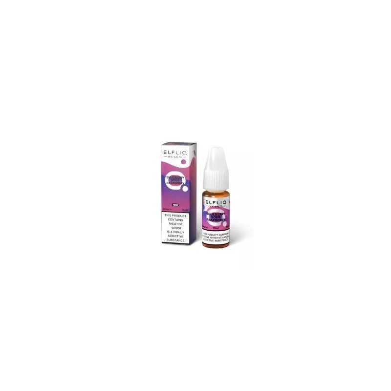 Liquid ELFBAR ELFLIQ Salt - Blueberry Sour Raspberry 20mg 10ml Liquid ELFBAR ELFLIQ Salt - Blueberry Sour Raspberry 20mg 10ml