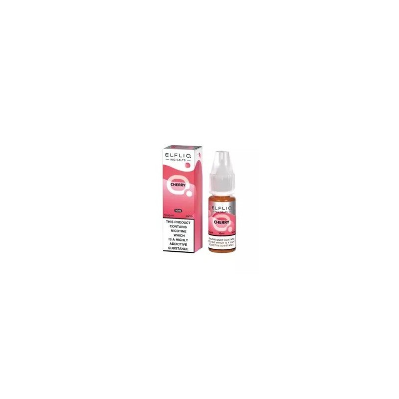 Liquid ELFBAR ELFLIQ Salt - Cherry 20mg 10ml Liquid ELFBAR ELFLIQ Salt - Cherry 20mg 10ml