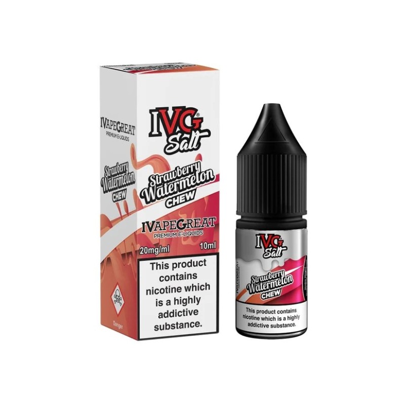 Liquid IVG Salt 20mg 10ml - Strawberry Watermelon Chew