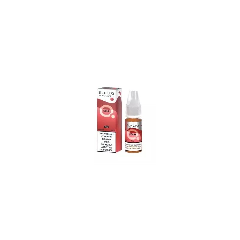 Liquid ELFBAR ELFLIQ Salt - Cola 20mg 10ml Liquid ELFBAR ELFLIQ Salt - Cola 20mg 10ml