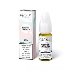 Liquid ELFBAR ELFLIQ Salt (P&B Cloud) - Cotton Candy Ice 20mg 10ml