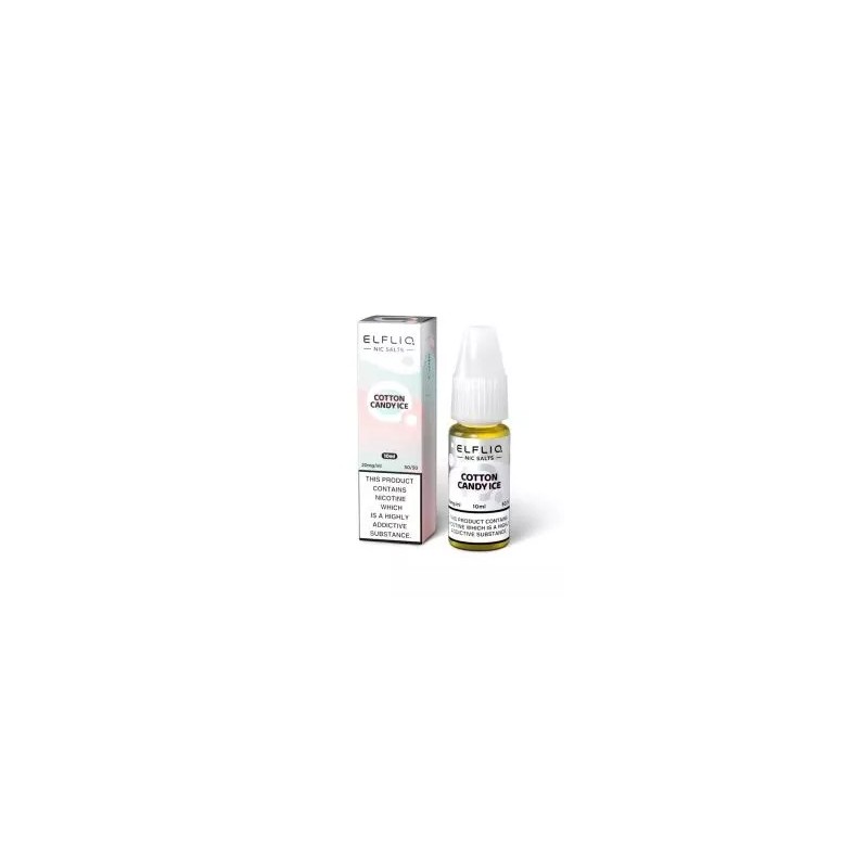 Liquid ELFBAR ELFLIQ Salt (P&B Cloud) - Cotton Candy Ice 20mg 10ml