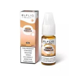 Liquid ELFBAR ELFLIQ Salt 20mg Cream tobacco