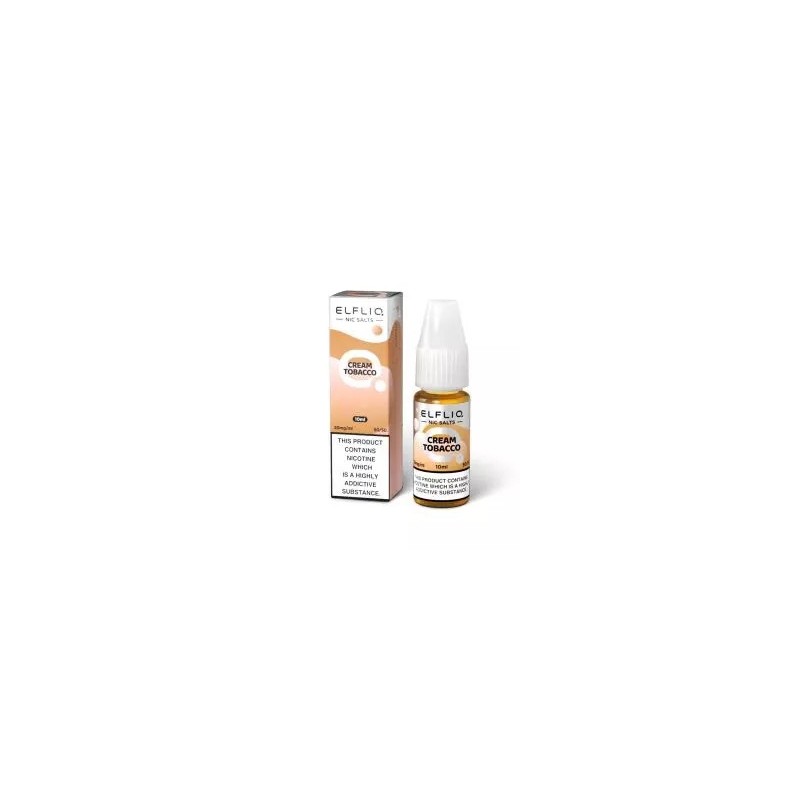 Liquid Elfbar Elfliq Salt Cream Tobacco 20mg 10ml | Bigvape.pl Liquid Elfbar Elfliq Salt Cream Tobacco 20mg 10ml | Bigvape.pl