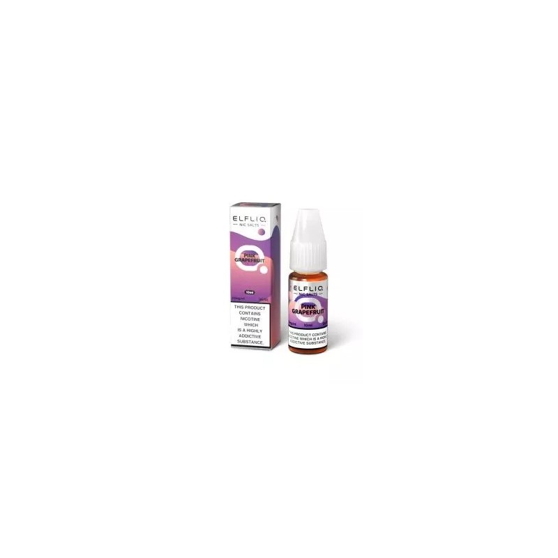Liquid ELFBAR ELFLIQ Salt - Pink Grapefruit 20mg 10ml Liquid ELFBAR ELFLIQ Salt - Pink Grapefruit 20mg 10ml