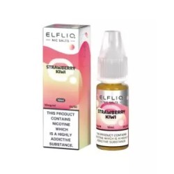 Liquid ELFBAR ELFLIQ Salt 20mg strawberry kiwi