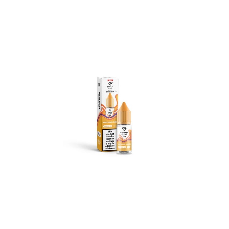 Liquid - Crystal Clear Salts 20mg – White Peach Razz