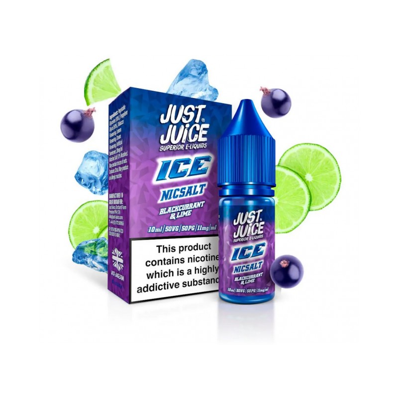 Liquid Just Juice 20mg 10ml - Salt Blackcurrant Lime