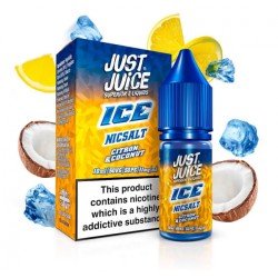 Liquid Just Juice Ice Salts - Citron Coconut 20mg 10ml