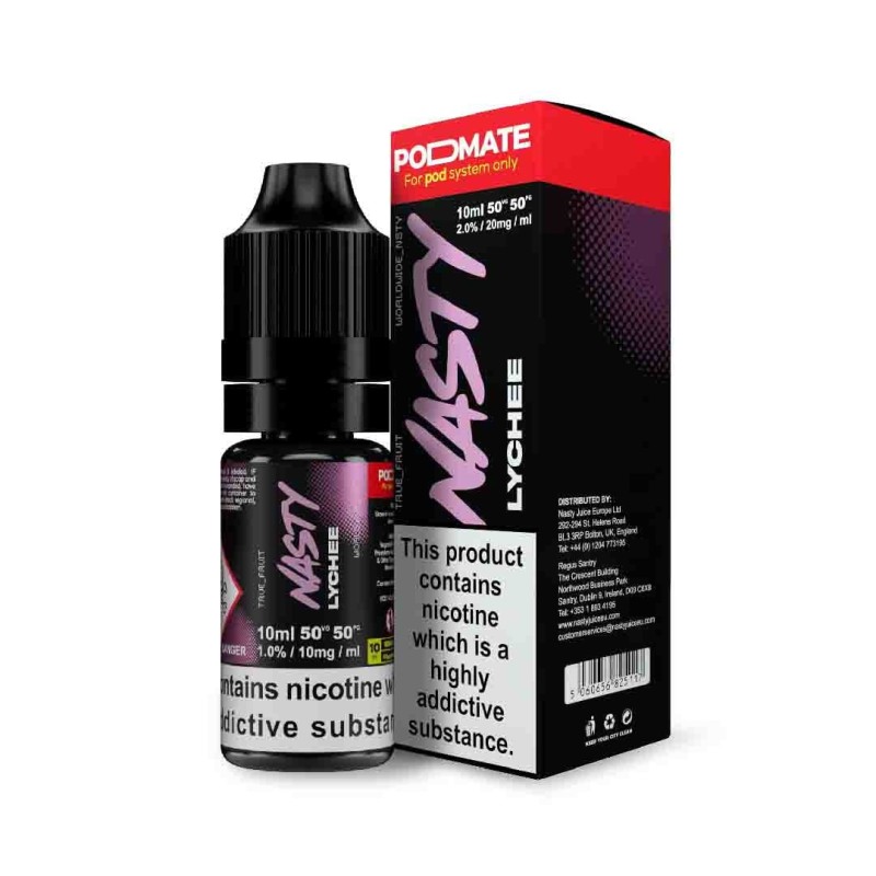 Liquid – Nasty Salts 20mg 10ml - Lychee