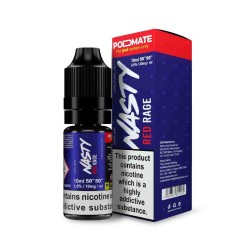 Liquid Nasty Salts Red Rage 10ml 20mg | BigVape