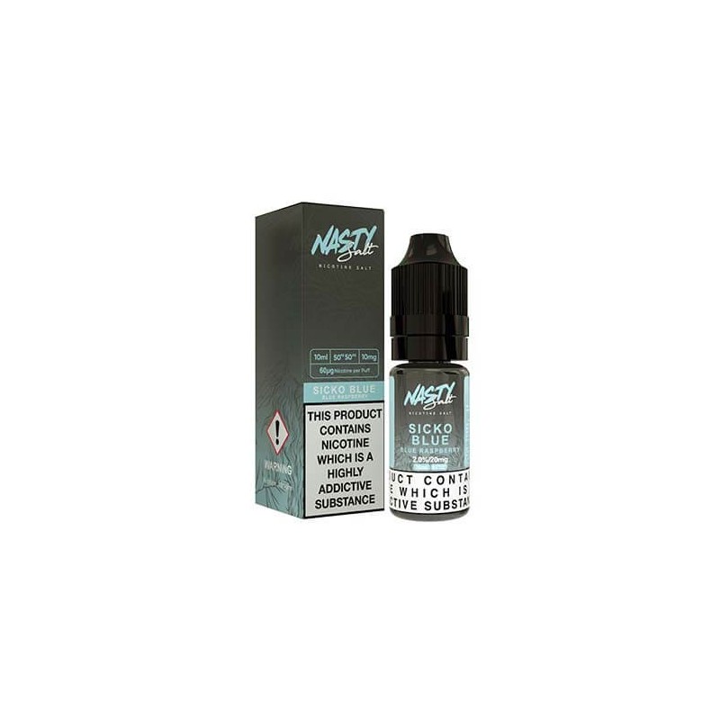 Liquid – Nasty Salts 20mg 10ml - Sicko Blue