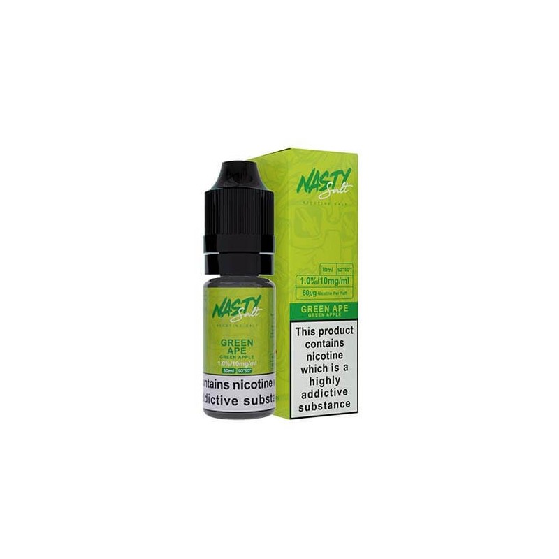 Liquid – Nasty Salts 20mg 10ml - Green Ape