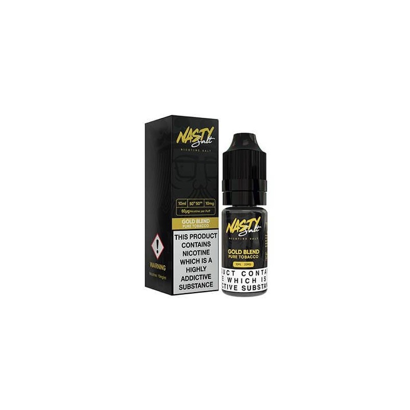 Liquid Nasty Salts - Gold Blend 20mg 10ml