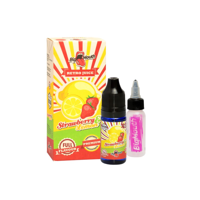 Aromat Big Mouth - Strawberry Lemon Retro Juice 10ml