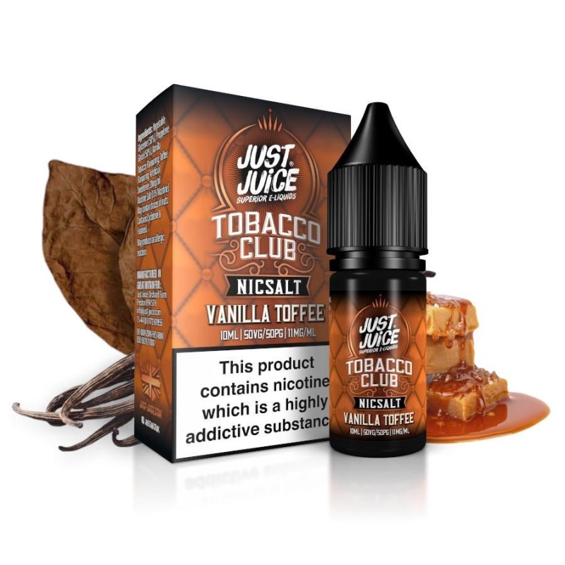 Liquid Just Juice 20mg 10ml - Salt Vanilla Toffee Tobacco