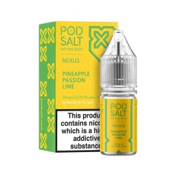 Liquid Pod Salt NEXUS 20mg 10ml - Pineapple Passion Lime