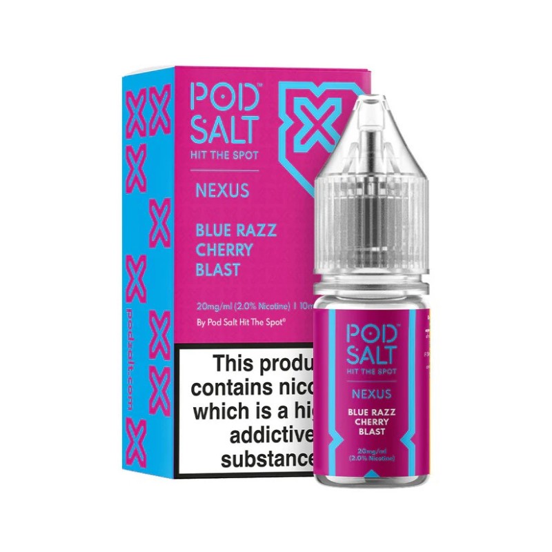 Liquid Pod Salt NEXUS 20mg 10ml - Blue Razz Cherry Blast