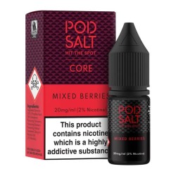 Liquid Pod Salt 20mg 10ml - Mixed Berries