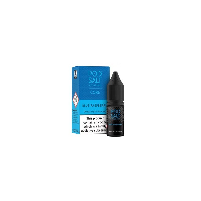 Liquid Pod Salt 20mg 10ml - Blue Raspberry