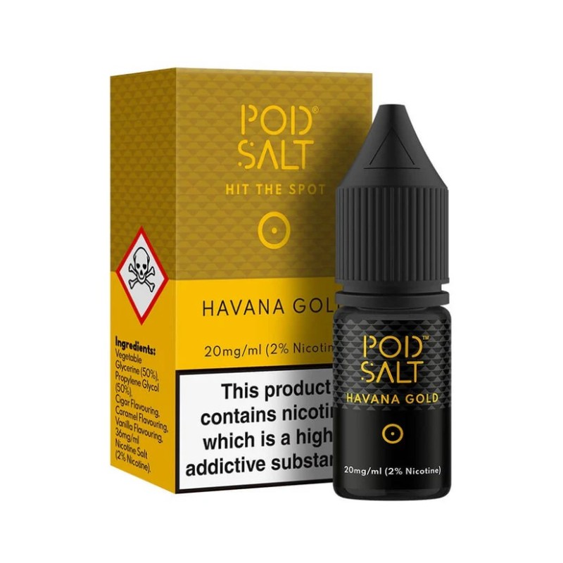 Liquid Pod Salt 20mg 10ml - Havana Gold