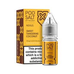 Liquid Pod Salt Nexus 20mg 10ml - Sweet Tangerine Coconut