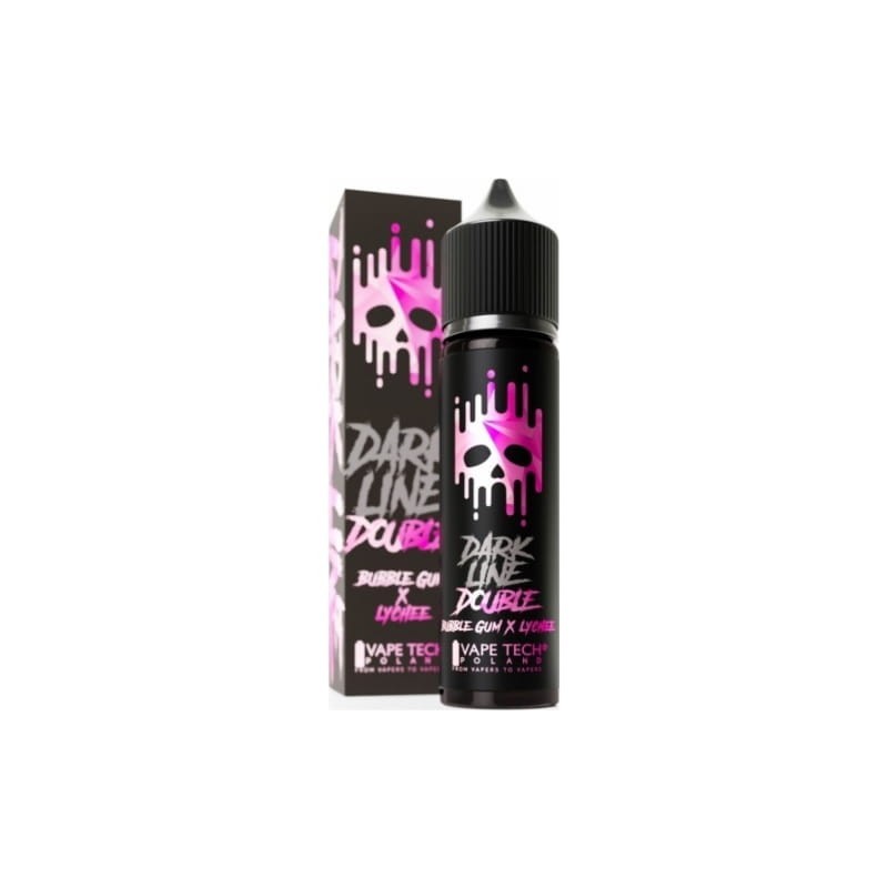 Longfill DARK LINE Double Bubble Gum Lychee 8/60ml