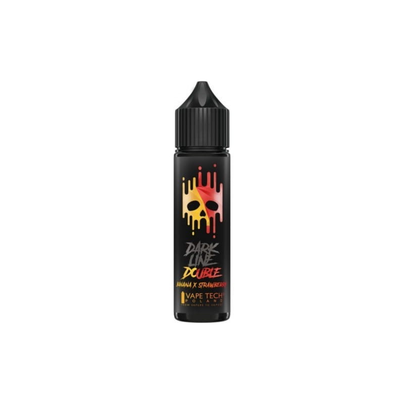 Longfill DARK LINE Double Banana Strawberry 8/60ml