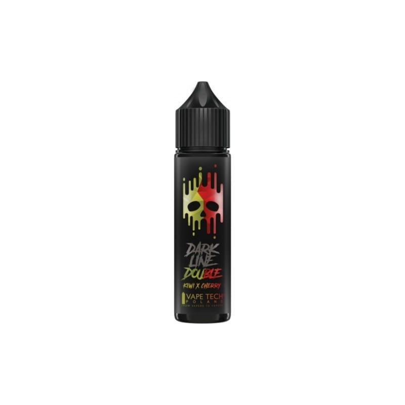 Longfill DARK LINE Double Kiwi Cherry 6/60ml