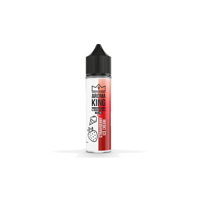 Longfill Aroma King 10/60ml Strawberry Ice Cream