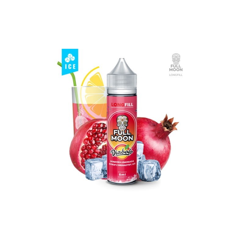 Longfill Full Moon 6/60 ml Diabolo Grenadine