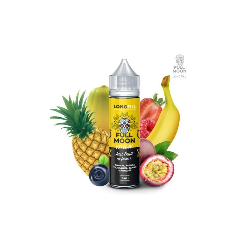 Longfill Full Moon 6/60 ml Yellow Just Fruit