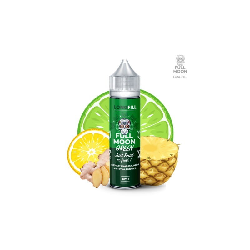 Longfill Full Moon 6/60 ml Green Just Fruit