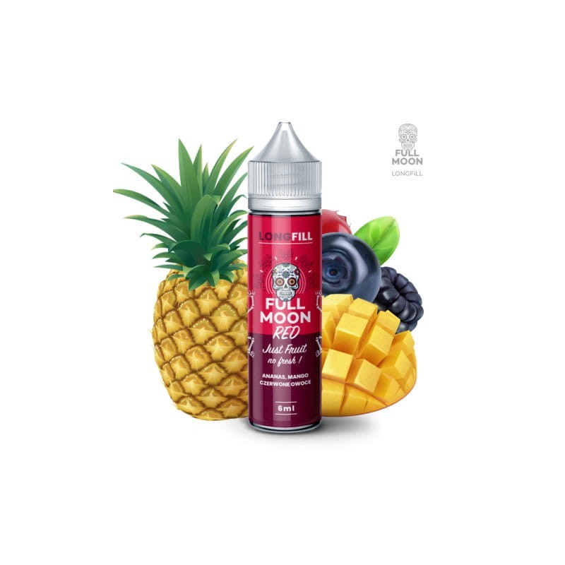 Longfill Full Moon 6/60 ml Red Just Fruit