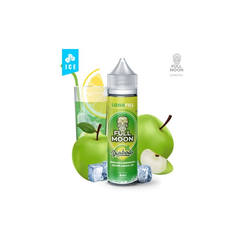 Longfill Full Moon 6/60 ml Diabolo Pomme