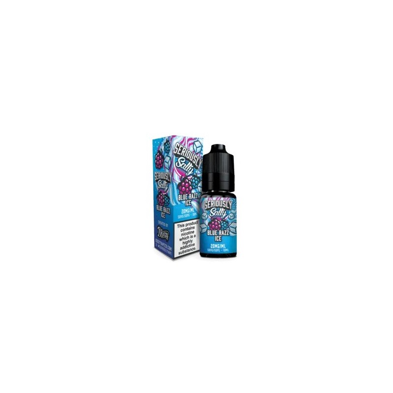 Liquid Dooze Salt 20mg 10ml Blue Razz Ice