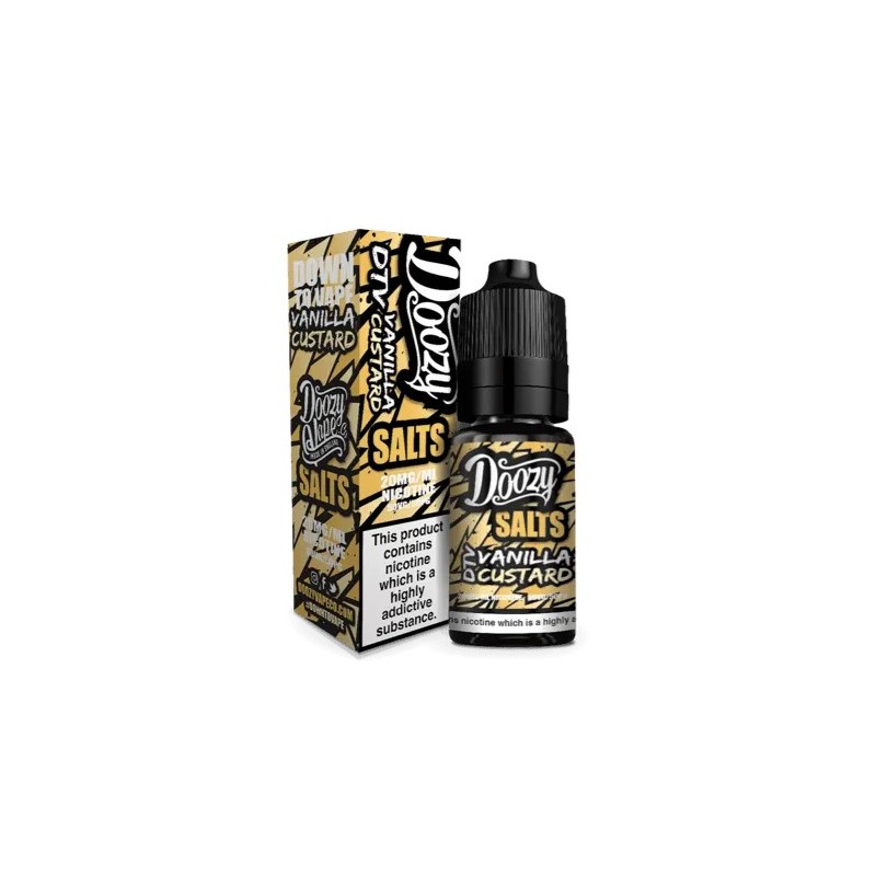 Liquid Dooze Salt 20mg 10ml Vanilla Custard