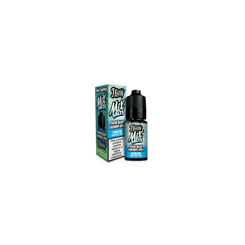 Liquid Dooze Salt 10ml - Sour blue raspberry Apple