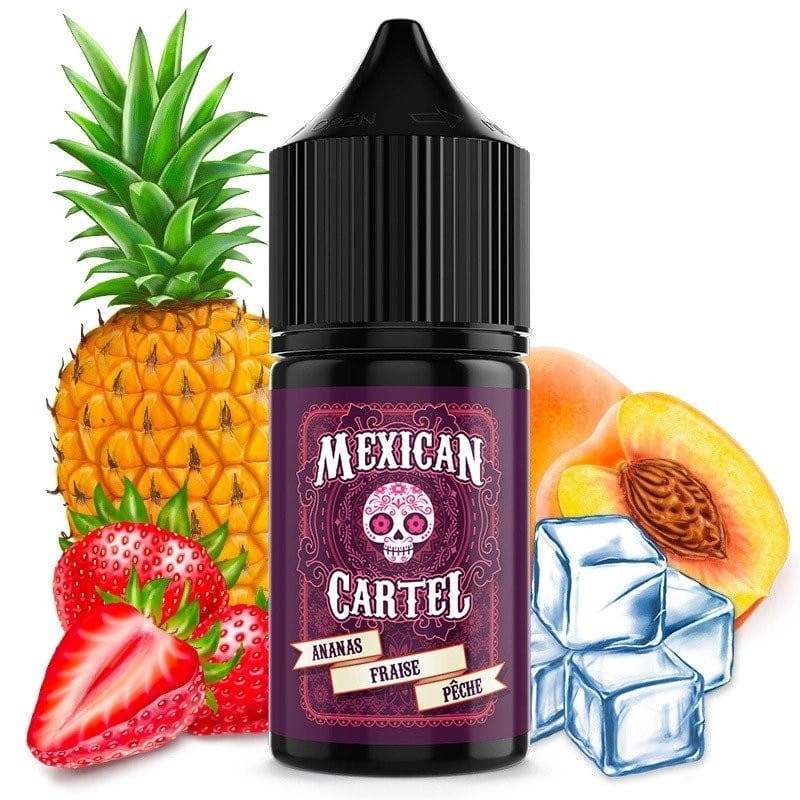 Aromat Ananas, Fraise, Pêche 30ml - Mexican Cartel