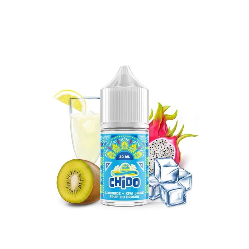 Limonade Kiwi Jaune Fruit du Dragon 30ml - Chido