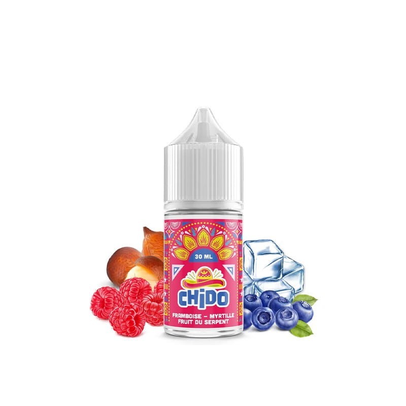 Framboise Myrtille Fruit du Serpent 30ml - Chido