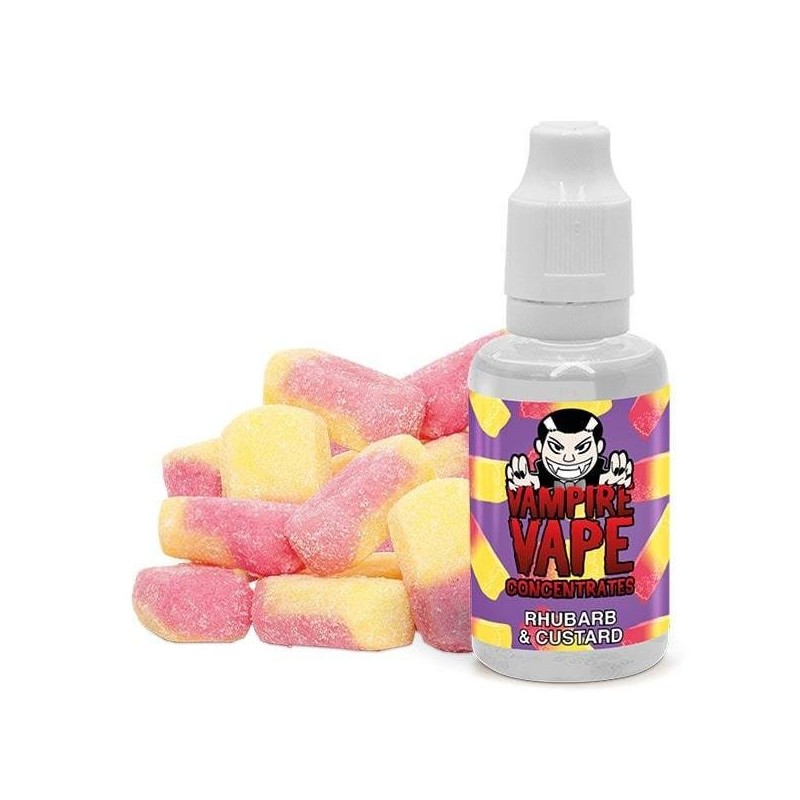 Aromat Vampire Vape - Rhubarb and custard 30ml