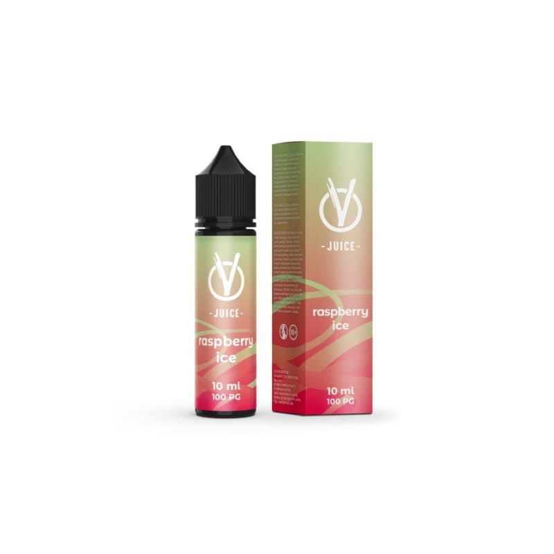 Longfill VBar VJuice 10/60ml - Rasberry Ice