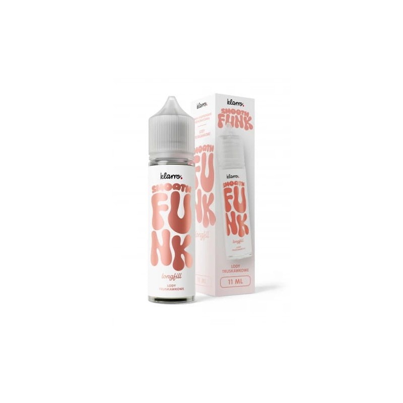 Longfill Klarro Smooth Funk 11/60ml - Lody Truskawkowe