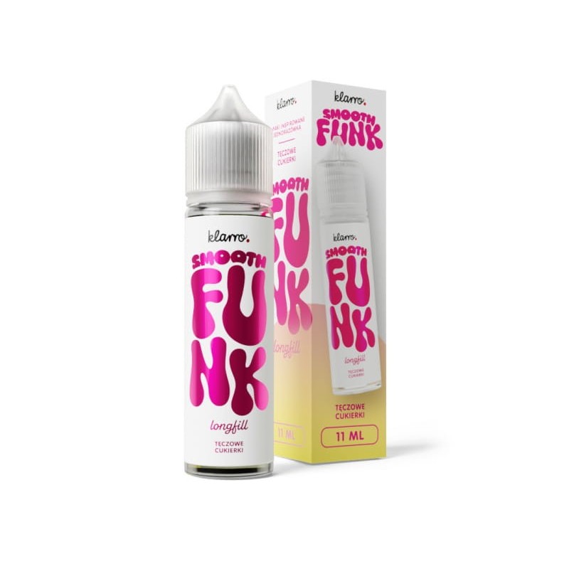 Longfill Klarro Smooth Funk 11/60ml - Tęczowe Cukierki