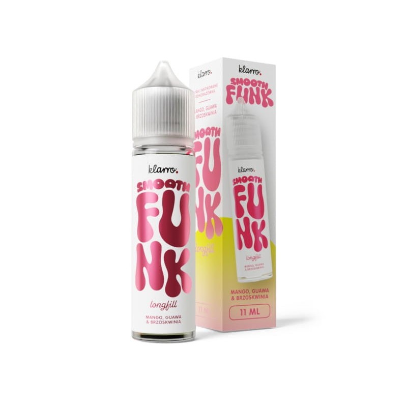 Longfill Klarro Smooth Funk 11/60ml - Mango Guava & Brzoskwinia